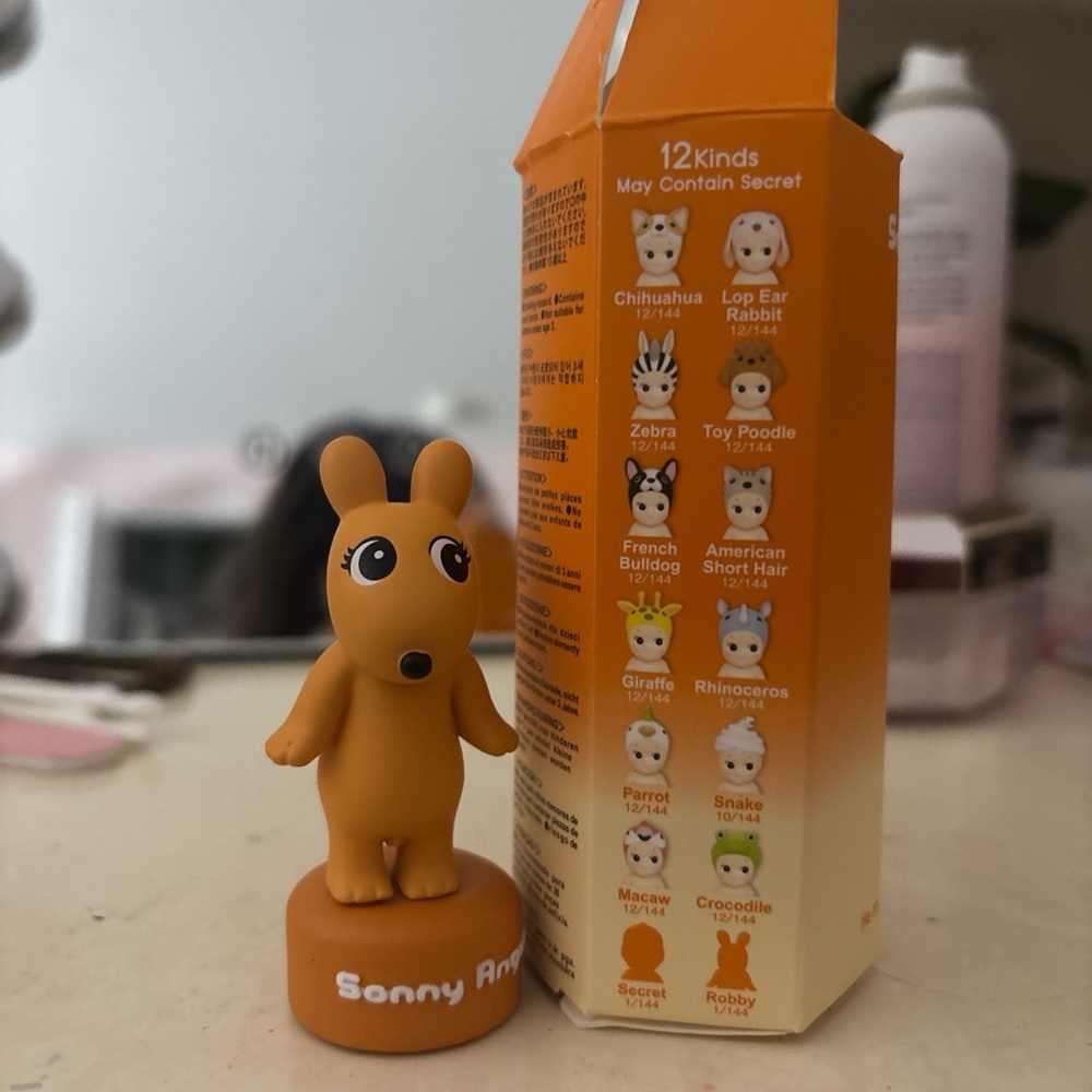 100% real secret ROBBIE Sonny Angel animal series